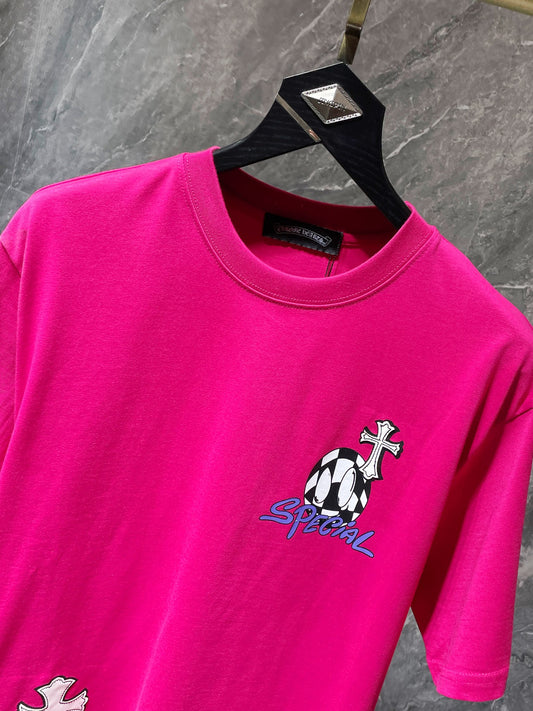Chrome heart tee